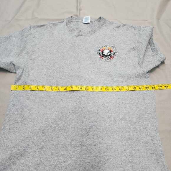 2006 Bike Week Grey Long Sleeve T-Shirt Size L - Picture 9 of 11